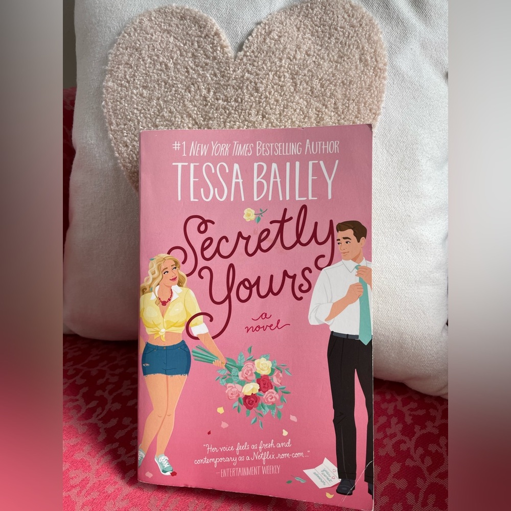 Tessa Bailey, Secretly Yours, Romance Novel, Paperback